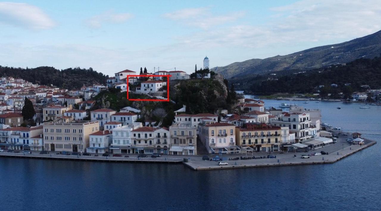 Kasteli Suite Poros Town Esterno foto